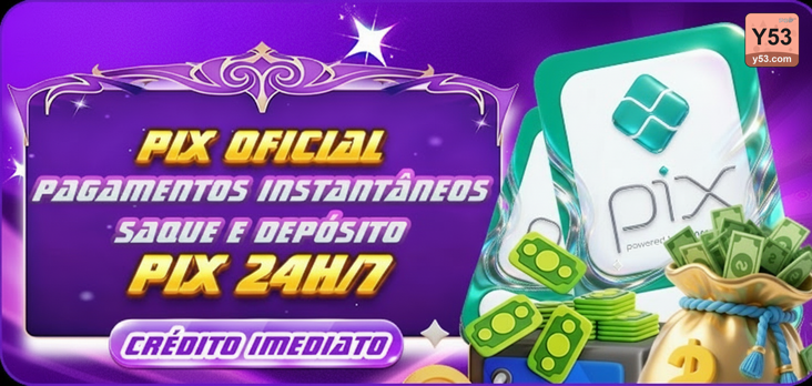 y53 — seção que apresenta jogos em evidência, com ênfase em benefício imediato, pensado para aproximar o jogador de